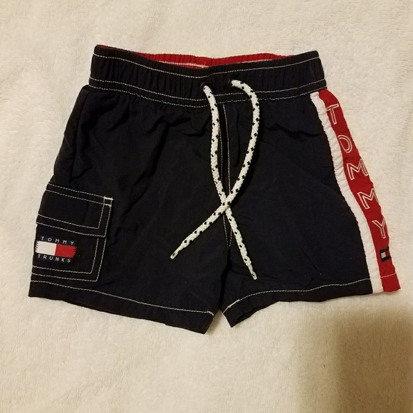 tommy hilfiger boys swim shorts